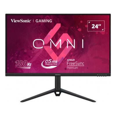 ViewSonic 23.8″ LED – OMNI VX2428J IPS – HDR10 – 180 Hz – FreeSync Premium – HDMI/DisplayPort