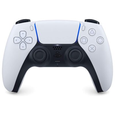 Sony DualSense (Blanc) Manette officielle sans fil pour PlayStation 5