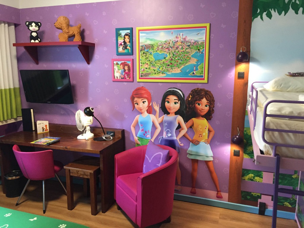 Legoland Hotell Billund Lego Friends rum