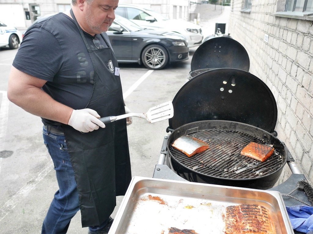 Grillat med Christian Hellberg på Restaurangakademien