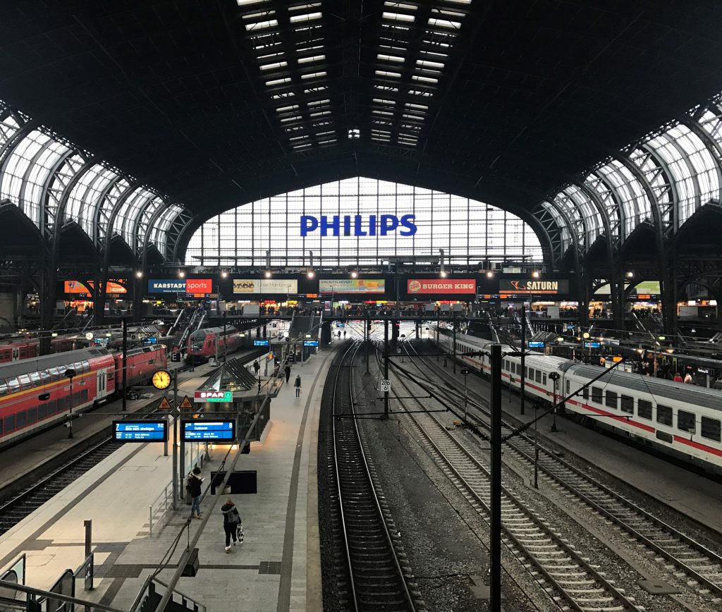 Hamburgs pampiga centralstation