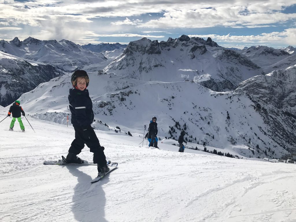 Bästa skidorten med barn i alperna