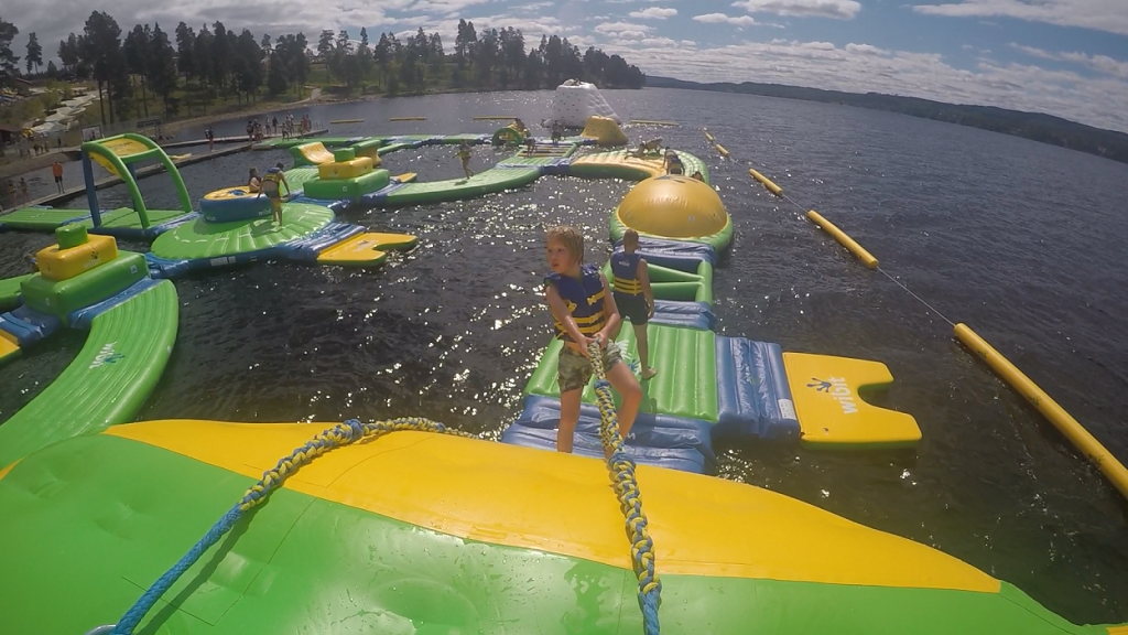 Leksand Sommarland Wipeout Siljan