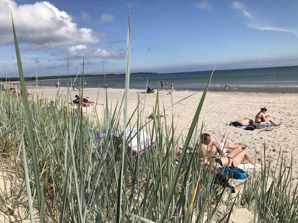Sudersand Strand på Fårö