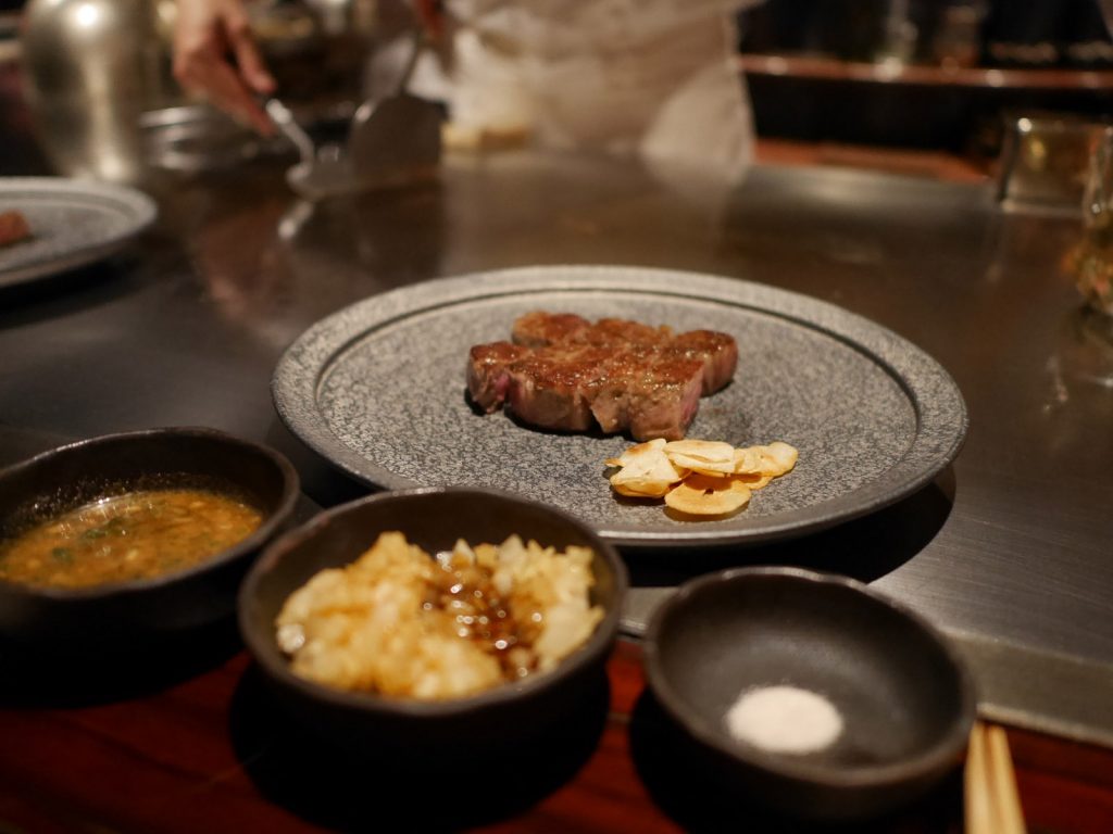 Teppanyaki i Tokyo