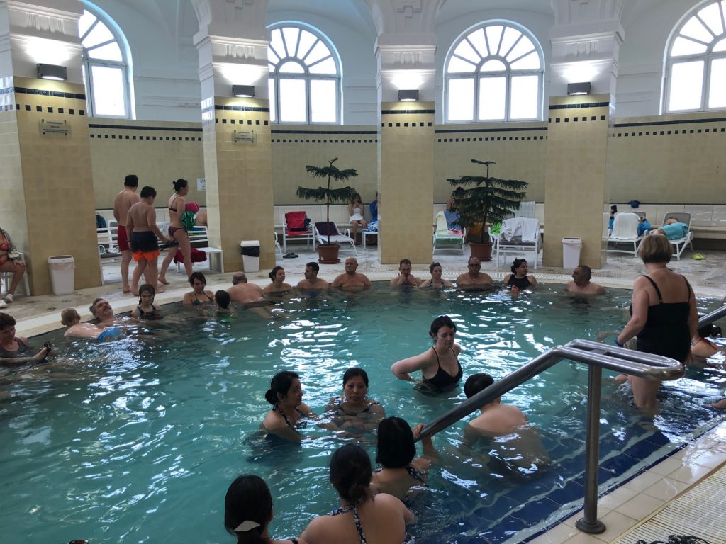 Thermalbad i Budapest Széchenyi Thermal Bath