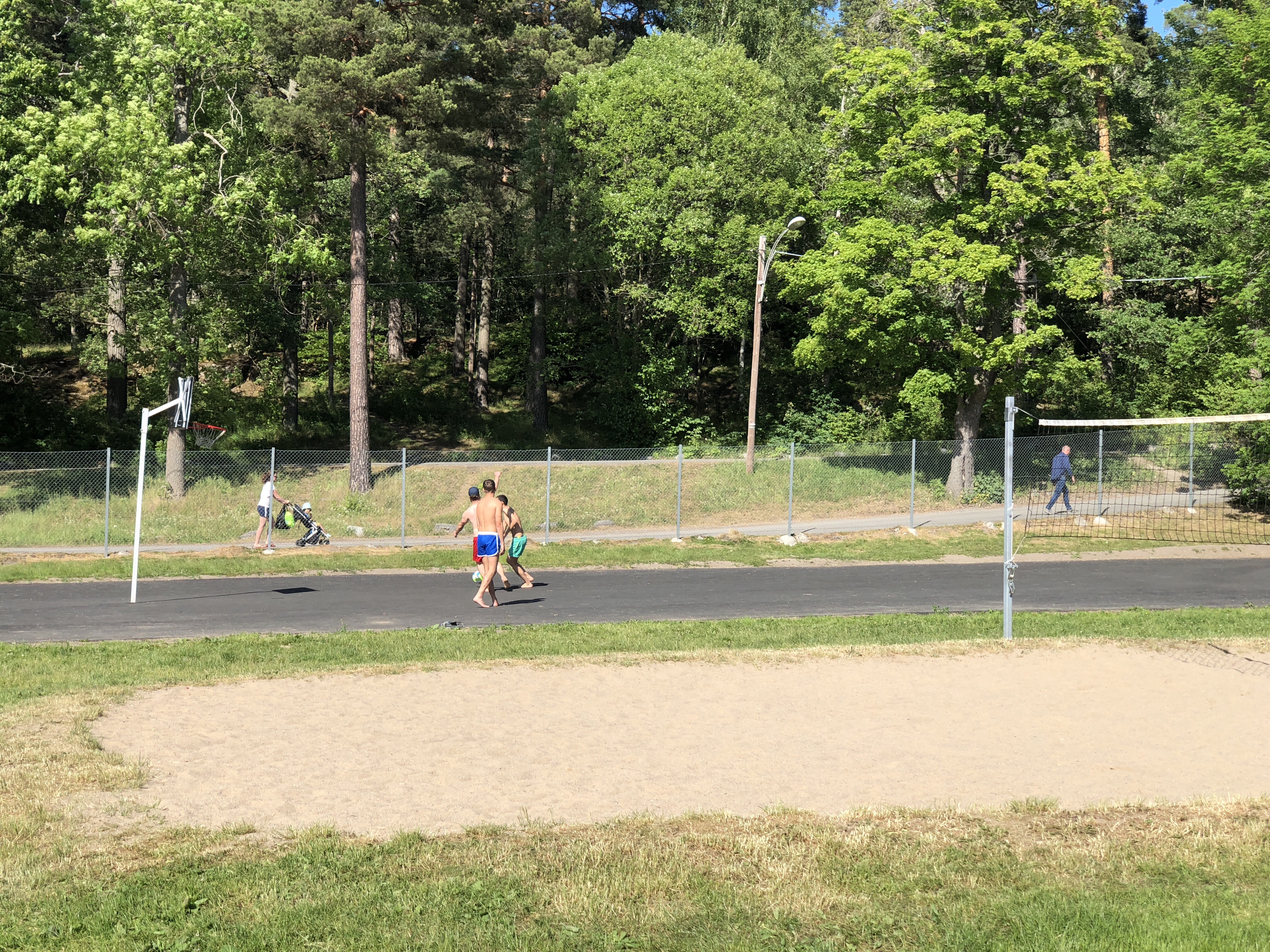 Kaananbadet - stor badplats med hopptorn