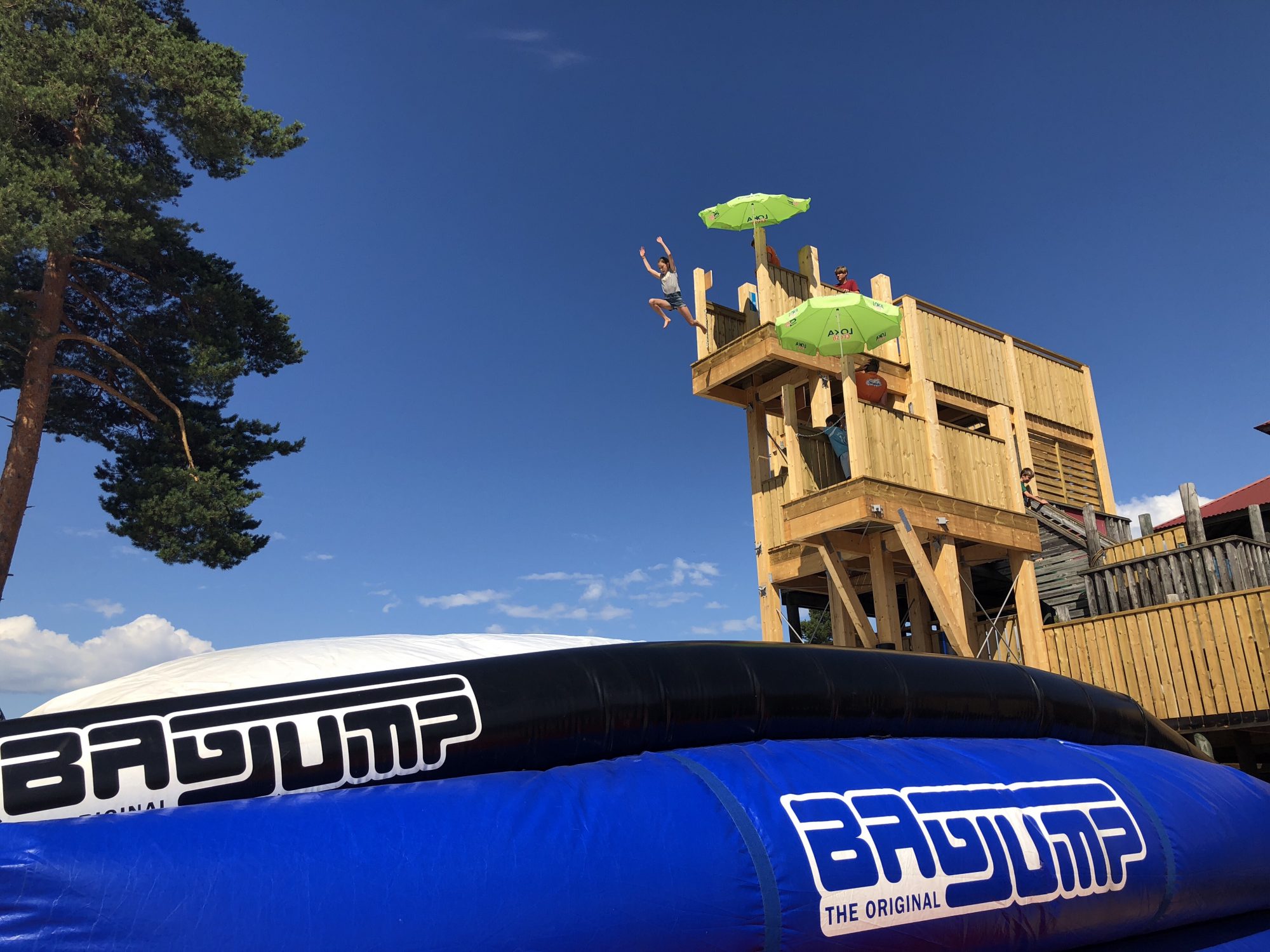 Leksand Sommarlands nya Jump Park