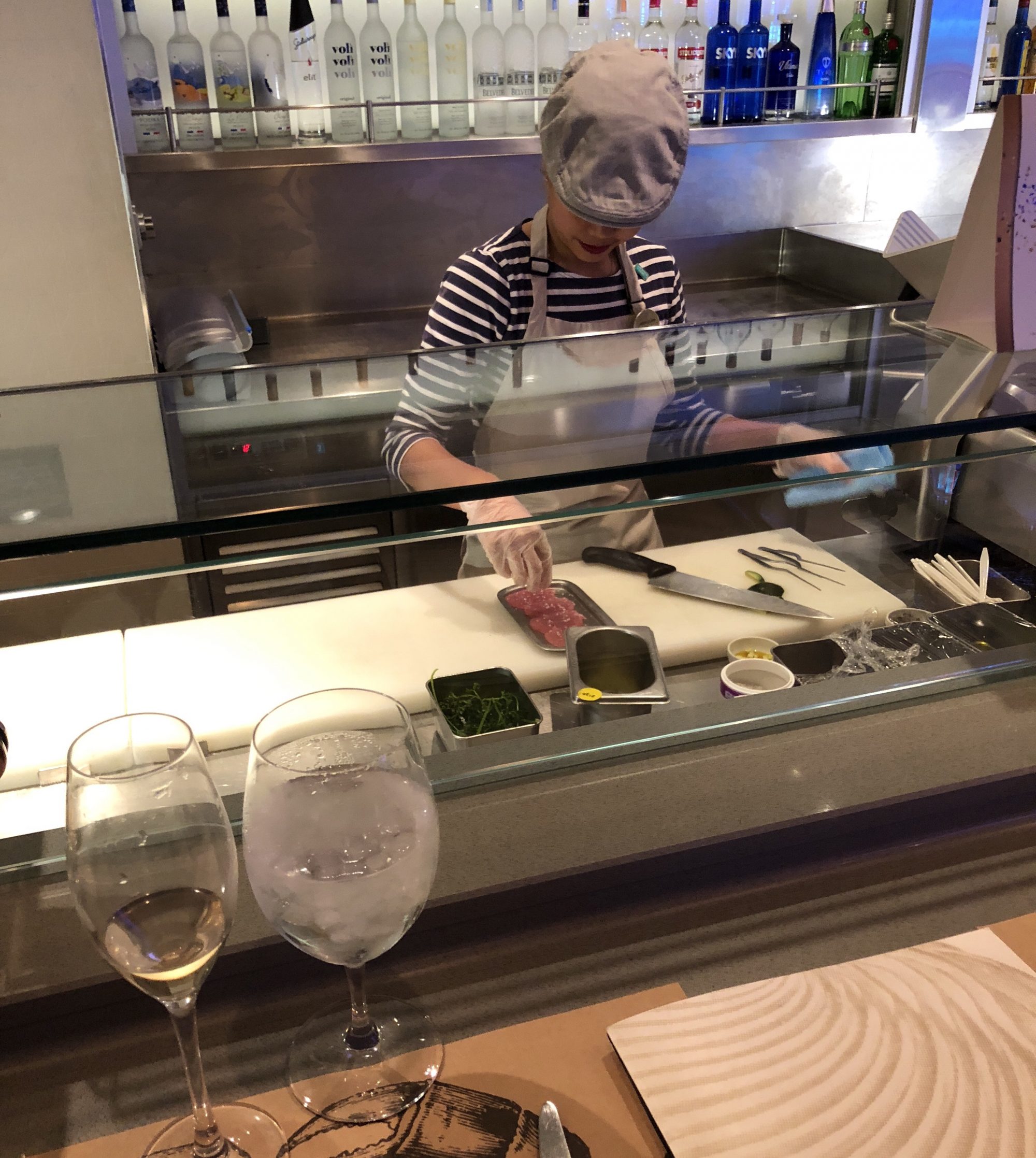 Raw Bar på Norwegian Getaway