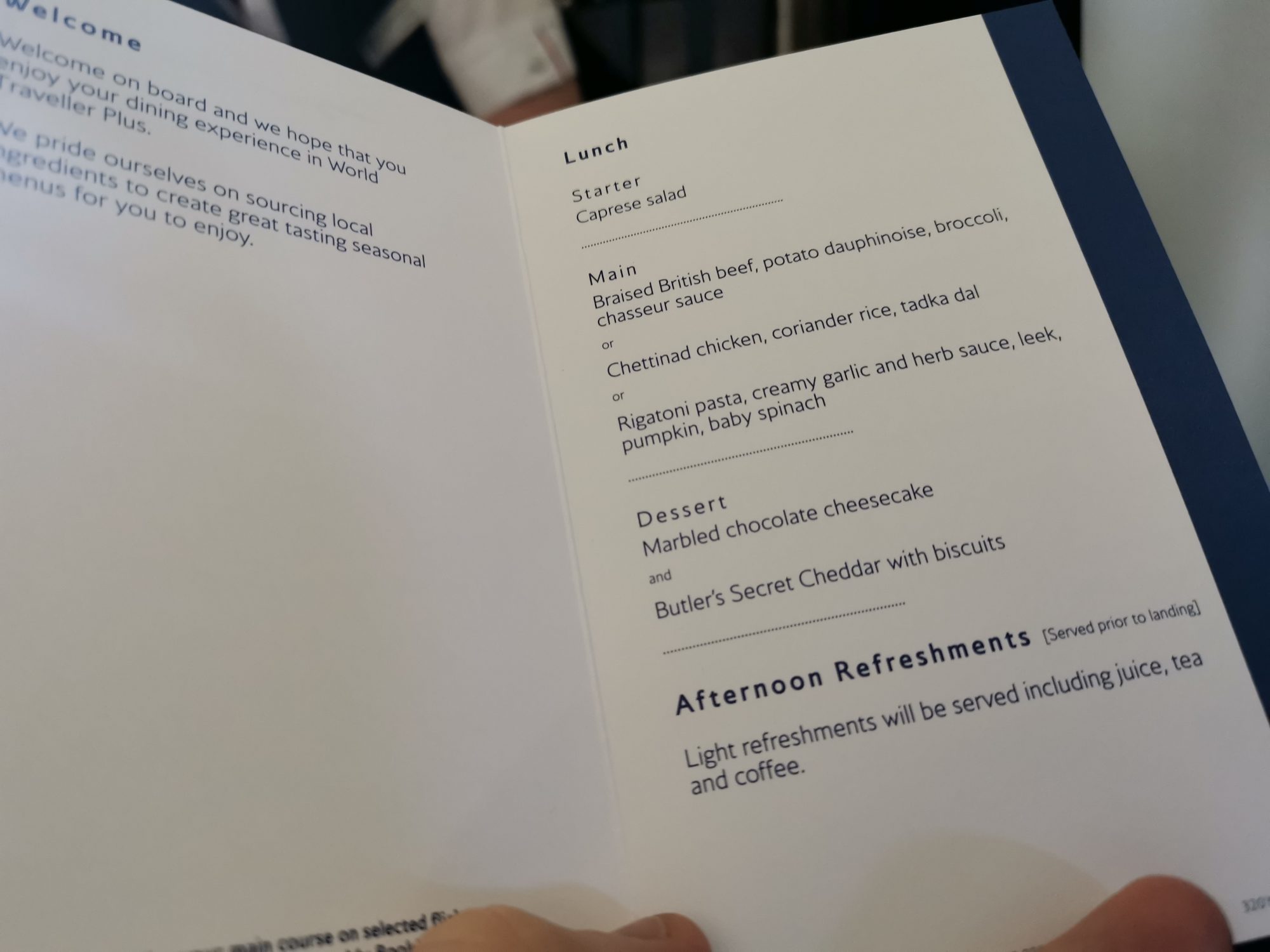 British Airways economy premium - World Traveller Plus.