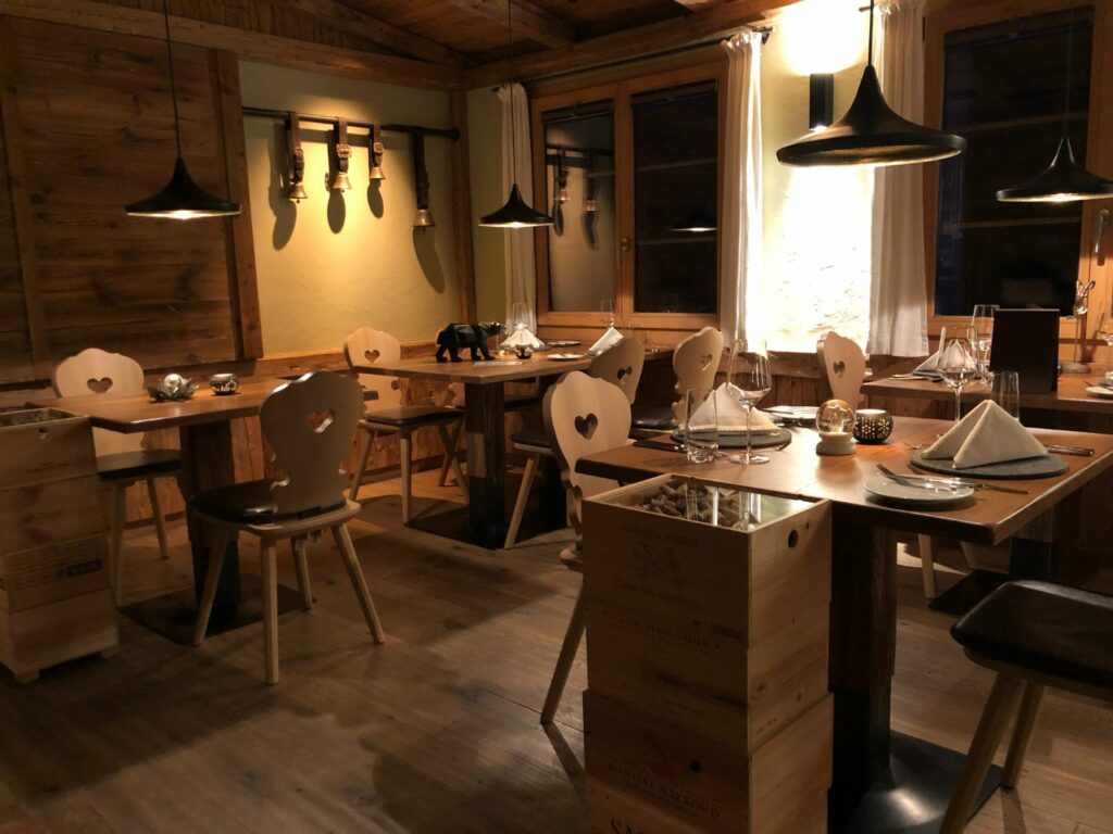 Restaurang Aspen i Grindenwald 