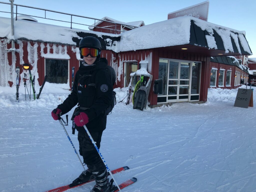 Ski-in ski-out på Högfjällshotellet