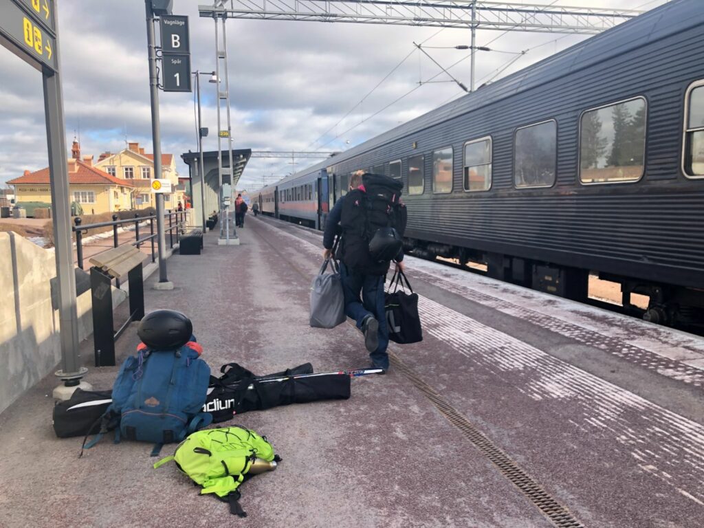 Tåget till Sälen från Stockholm - med bussanslutning från Mora