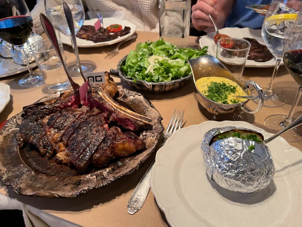 Lyxig lördagslunch på Restaurang AG