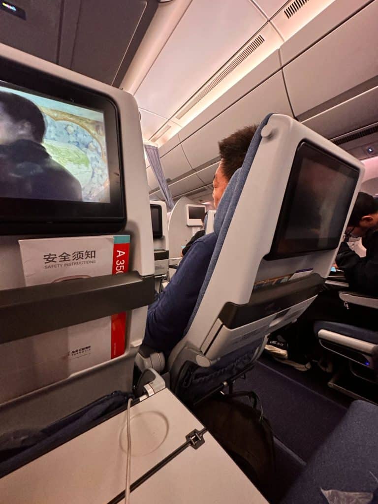 Flyg med Air China till Bangkok - recension