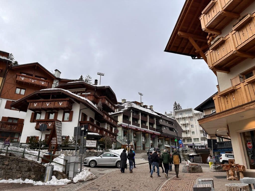 Restauranger i backen i Madonna di Campiglio 