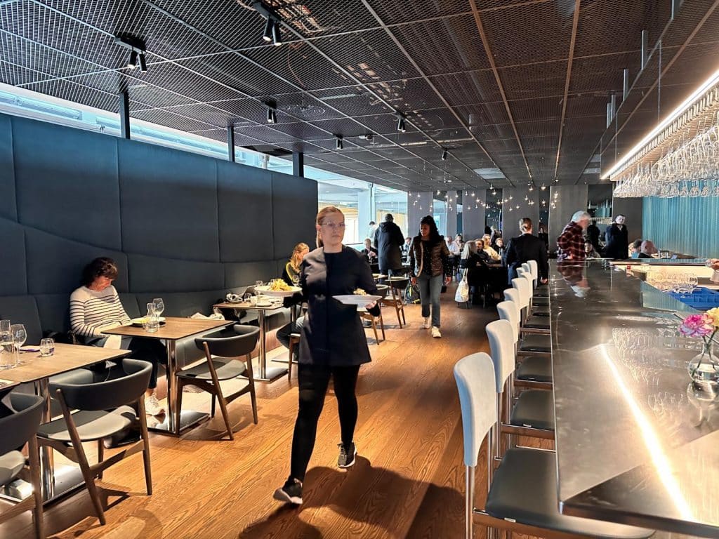 American Express nya lounger på Arlanda