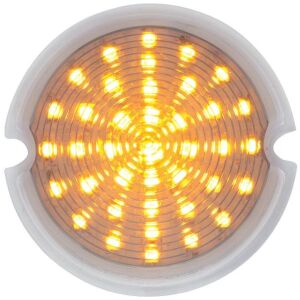 Amber LED Parking Light For 1951-53 GMC Truck, Clear Lens