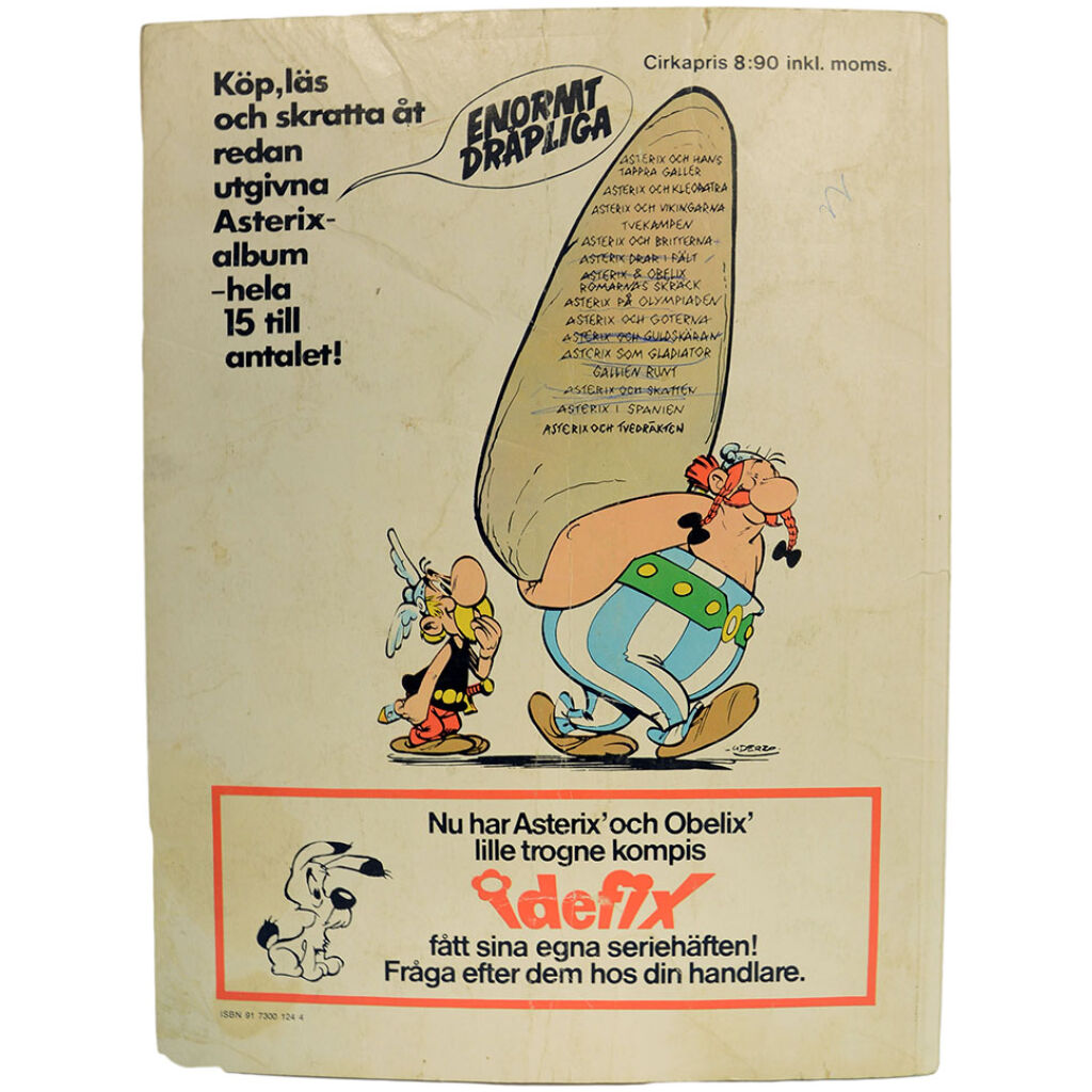 Asterix i Alperna, album nr 16, 1975 Skick: VG