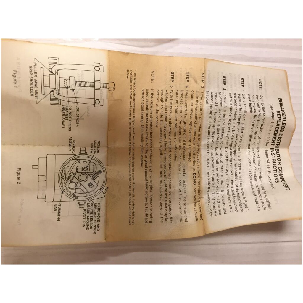 AMC / EAGLE BRYTARLÖS SENSOR 1970-92 - PRESTOLITE 8127317