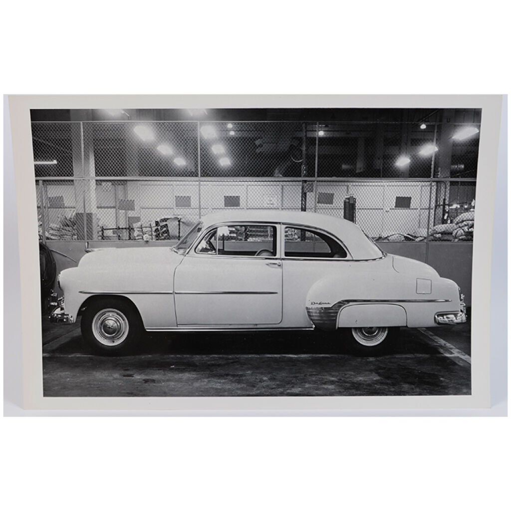 Fabriksfoto 1952 Chevrolet De Luxe 31 x 45 cm