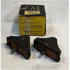 Genomslagsgummi nedre bärarm Chevrolet Corvette 1955-57, GM gr 6.176 3707108 NOS