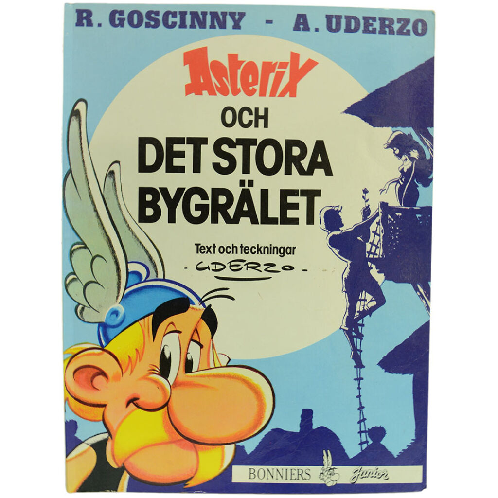 Asterix och Det Stora Bygrälet, Album nr 25, 1980, VF-NM