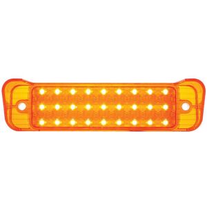 27 LED Parking Light For 1967 Chevy Impala, Amber Lens