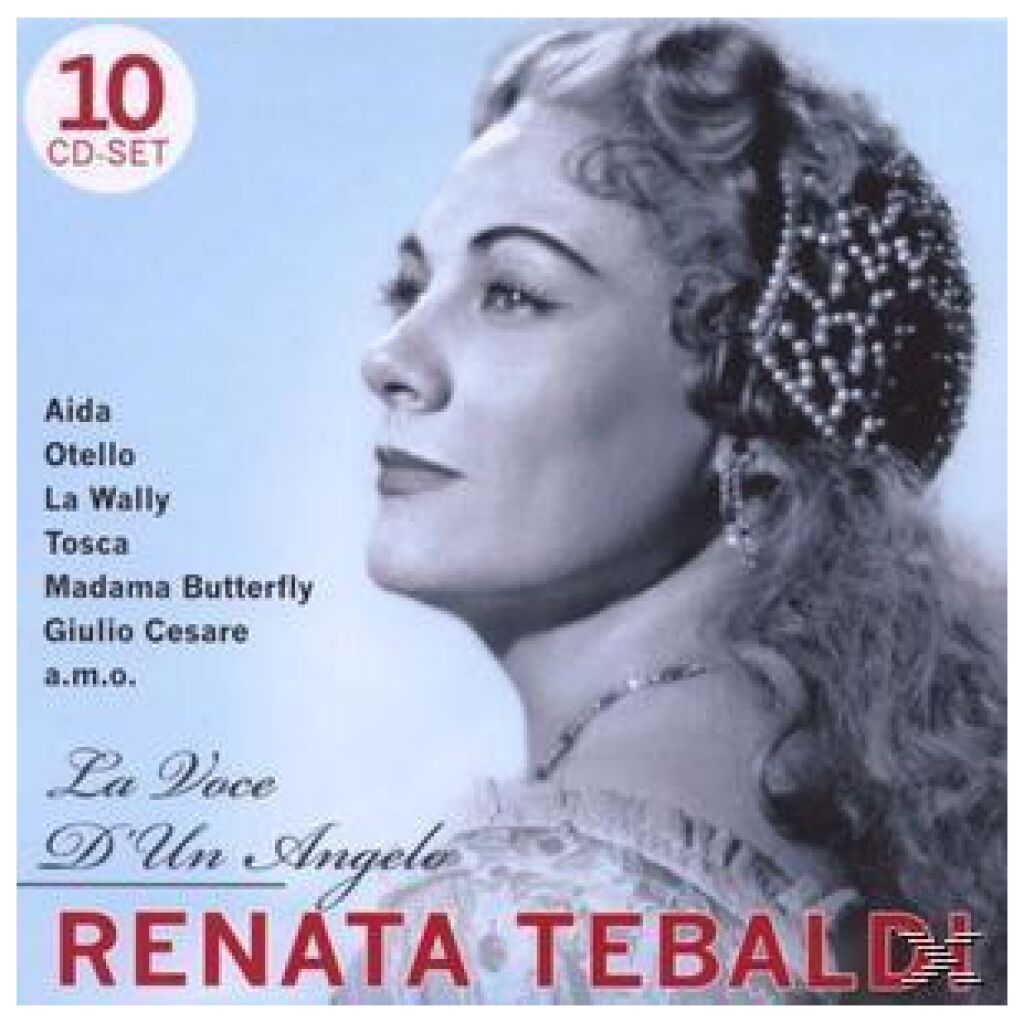 Renata Tebaldi - La Voce Dun Angelo (10xCD, Comp + Box, Wal)>