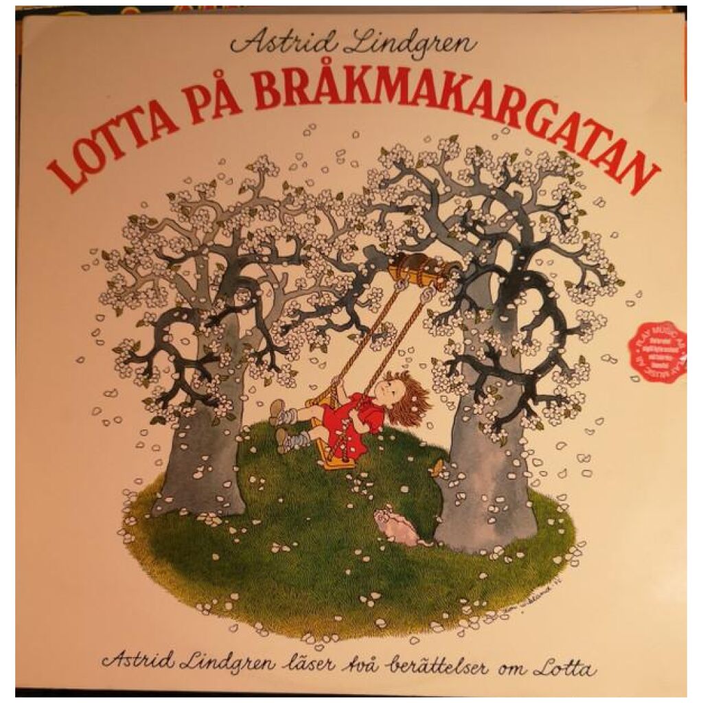 Astrid Lindgren - Lotta På Bråkmakargatan (LP, Album)