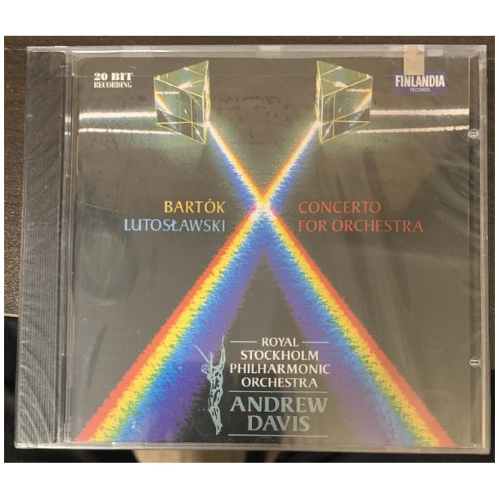 Bartók*, Lutosławski*, Royal Stockholm Philharmonic Orchestra*, Sir Andrew Davis* - Concertos For Orchestra (CD, RE)