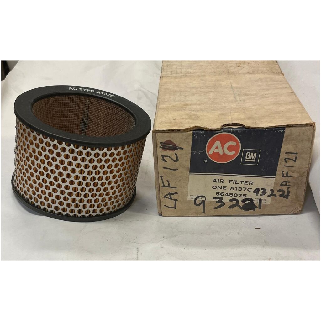 Luftfilter , AC Delco GM A137C , 5648075