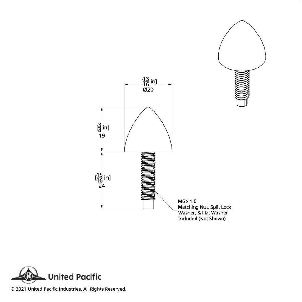 Bullets kromade (4-Pack)