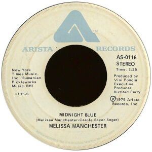 Melissa Manchester - Midnight Blue / I Got Eyes (7, Nor)