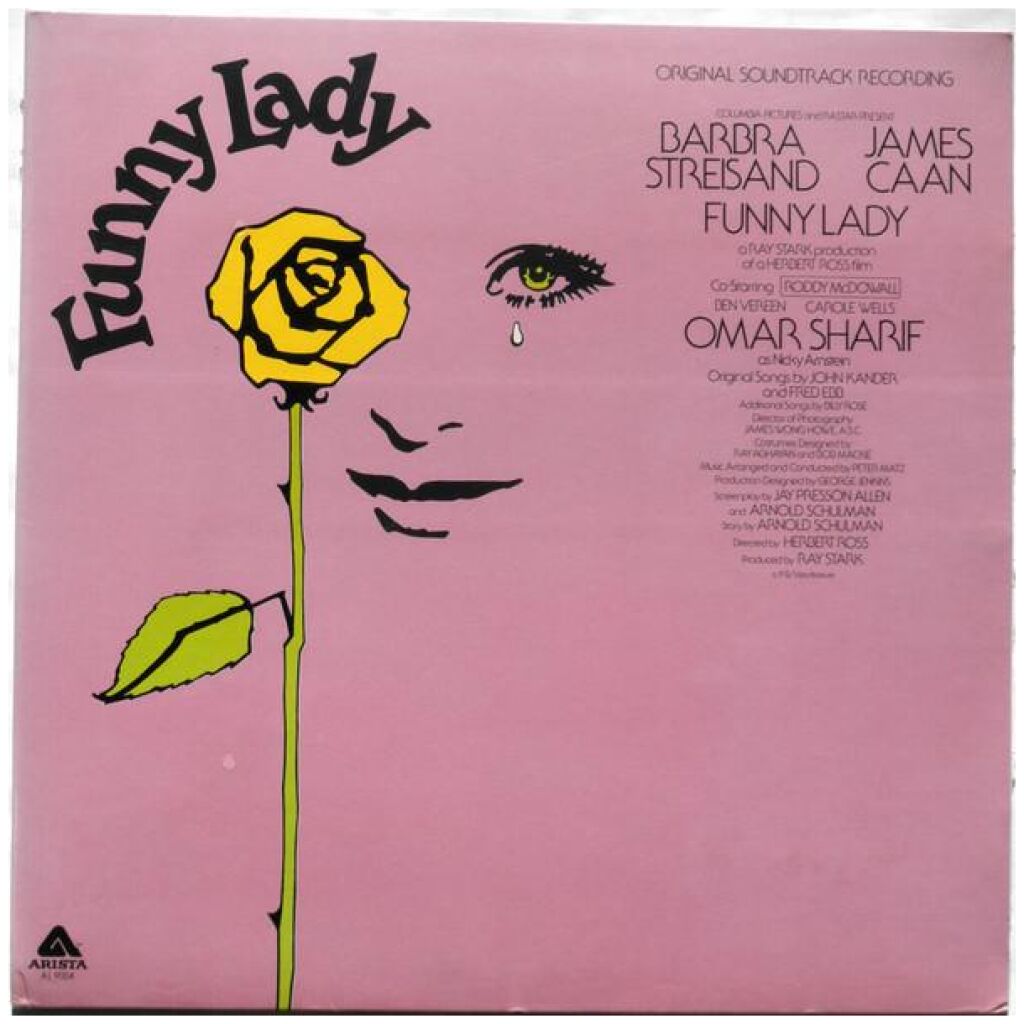 Barbra Streisand, James Caan - Funny Lady (Original Soundtrack Recording) (LP, Album, BW )