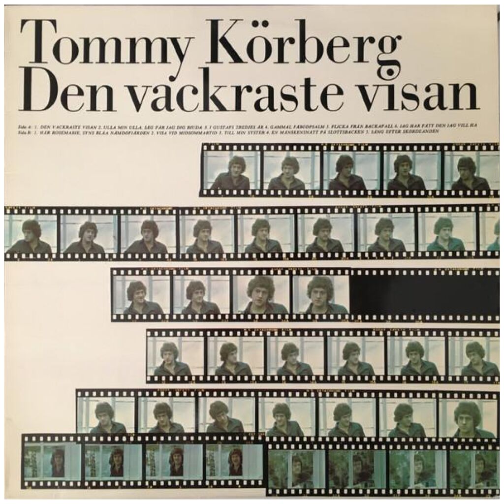 Tommy Körberg - Den Vackraste Visan (LP, Album)