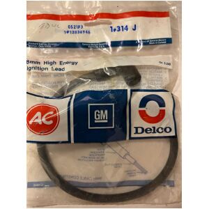 Tändkabel 8mm , AC Delco 314J 12036946