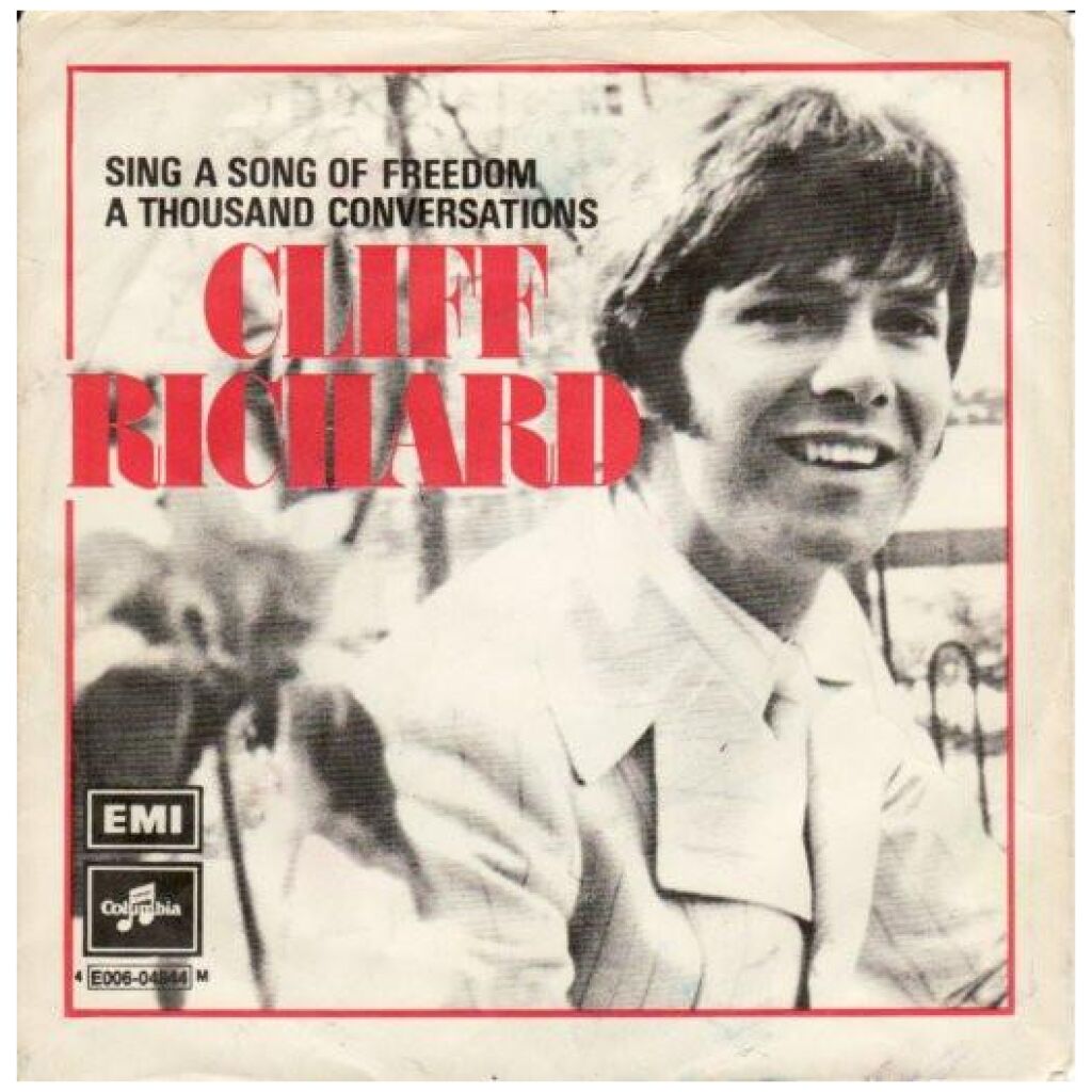 Cliff Richard - Sing A Song Of Freedom / A Thousand Conversations (7)