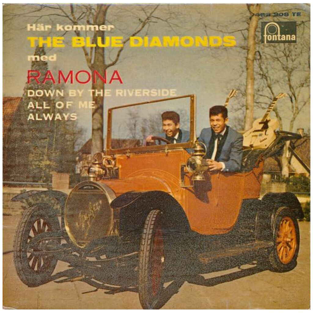 The Blue Diamonds - Här Kommer The Blue Diamonds Med Ramona (7, EP)