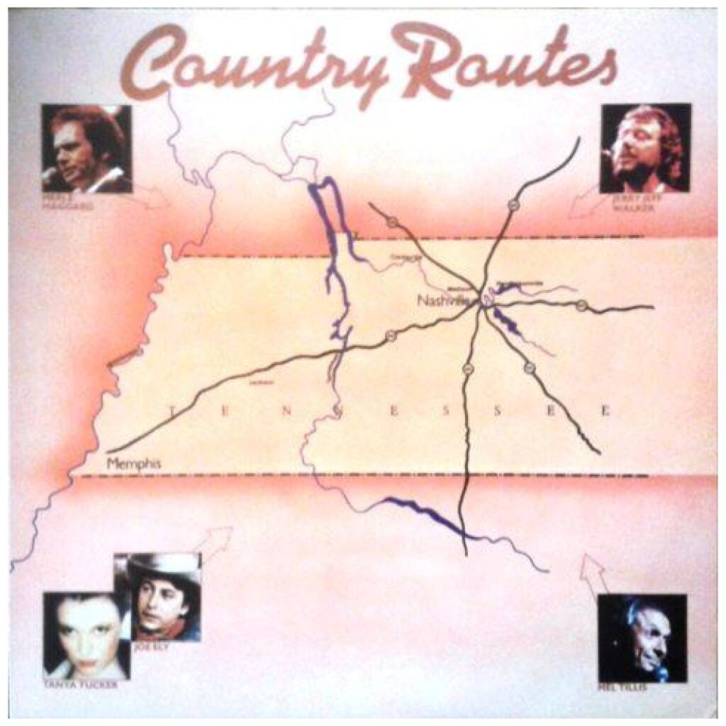 Various - Country Routes (LP, Comp)