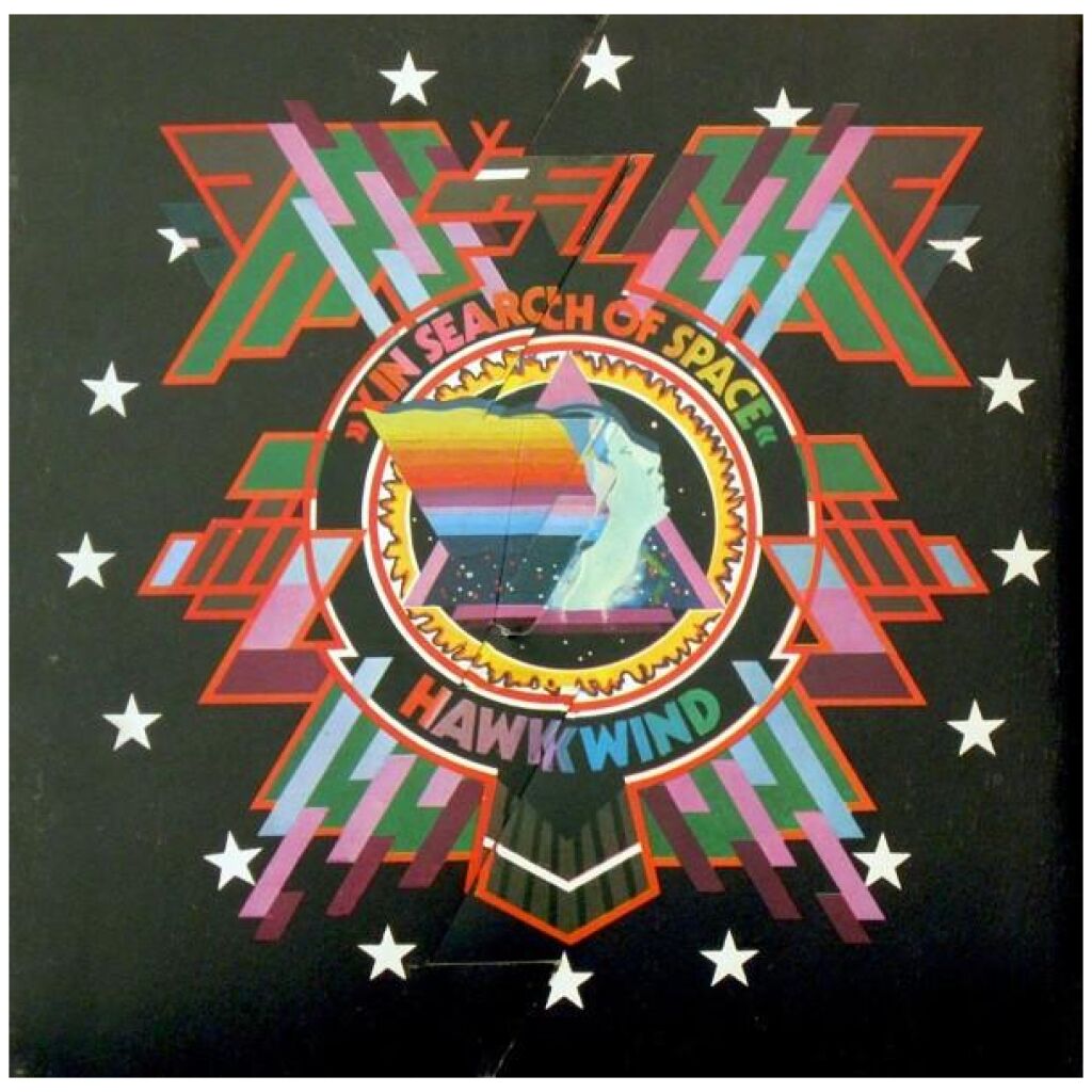 Hawkwind - X In Search Of Space (LP, Album, Gim)