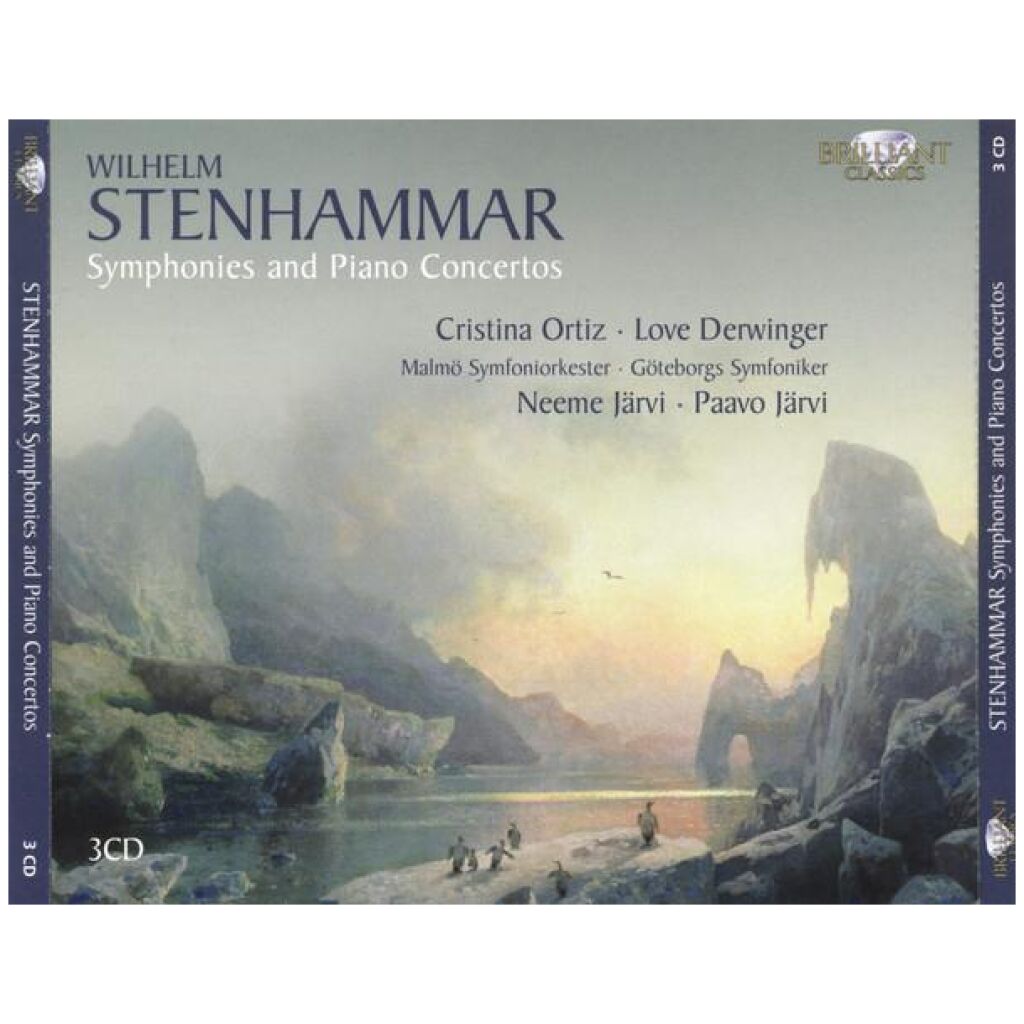 Wilhelm Stenhammar ・ Cristina Ortiz ・ Love Derwinger ・ Malmö Symfoniorkester* ・ Göteborgs Symfoniker ・ Neeme Järvi ・ Paavo Järvi - Symphonies And Piano Concertos (3xCD, Comp)