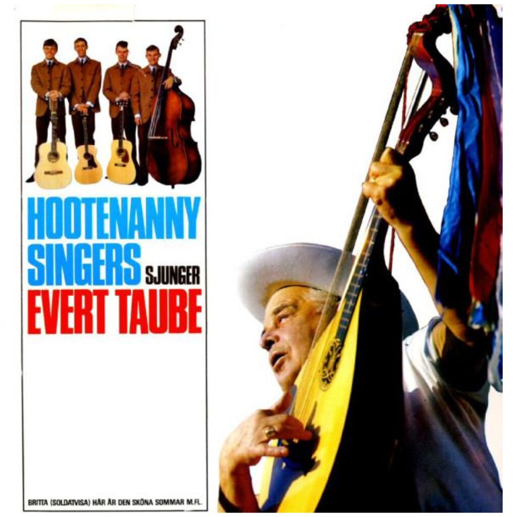 Hootenanny Singers - Hootenanny Singers Sjunger Evert Taube (LP, Album, Mono)