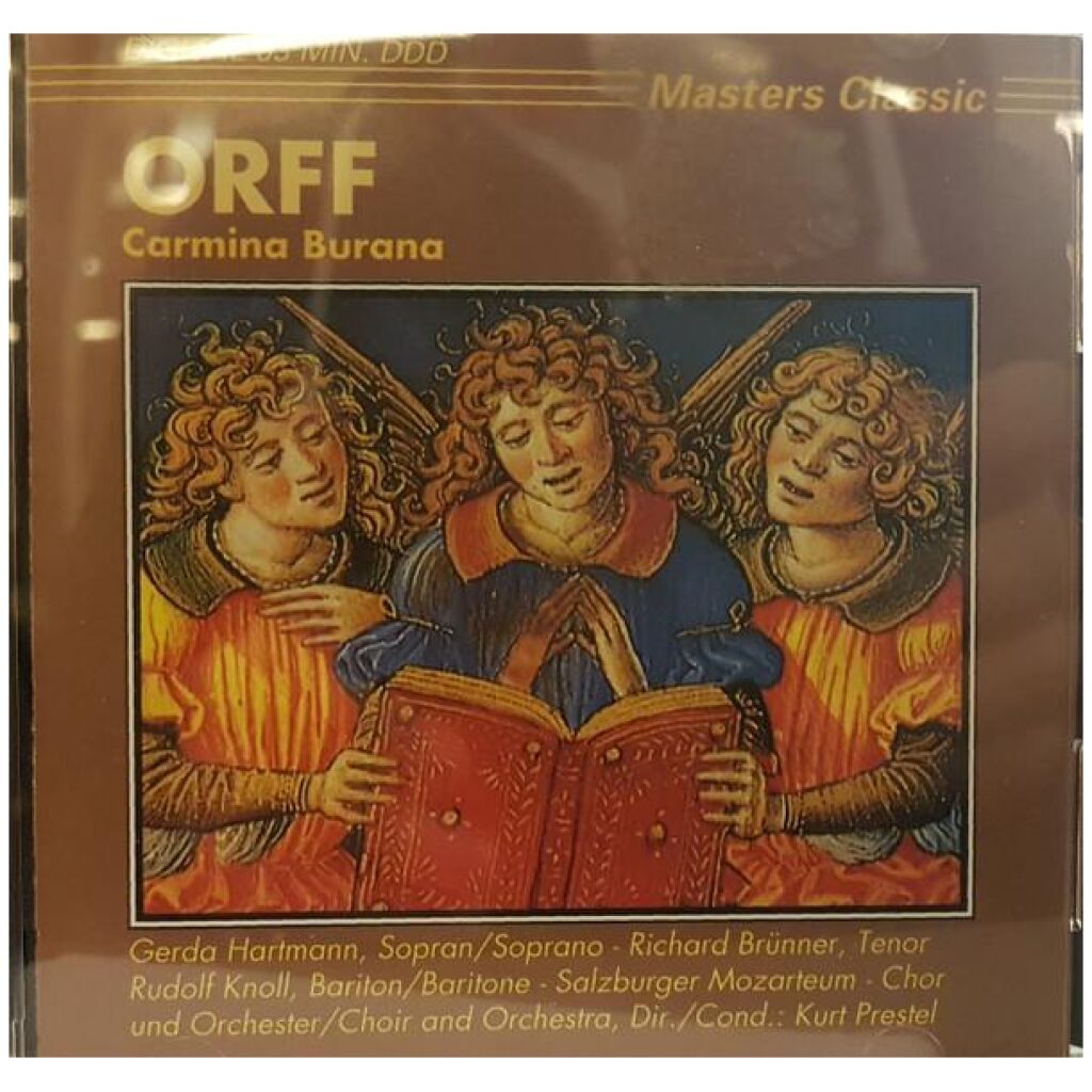 Orff* / Salzburger Mozarteum Chor* Und Orchester*, Kurt Prestel - Carmina Burana (CD, Album)