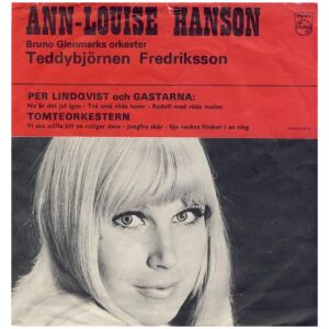 Ann-Louise Hanson & Bruno Glenmarks Orkester - Teddybjörnen Fredriksson (7, EP)