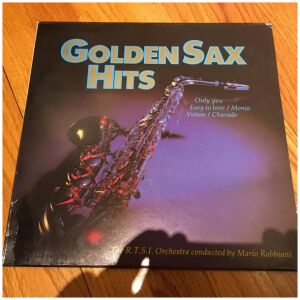 The R.T.S.I. Orchestra* Conducted By Mario Robbiani - Golden Sax Hits (LP, Album)