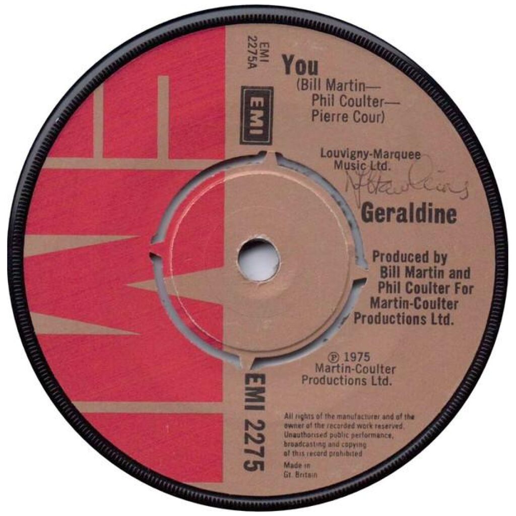 Geraldine - You (7, Single)