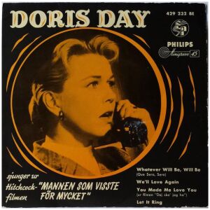 Doris Day - Whatever Will Be, Will Be (Que Sera, Sera) (7, EP, Mono)