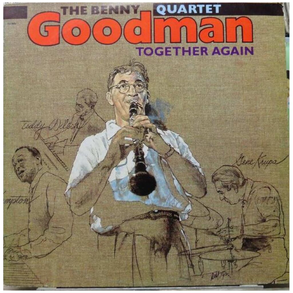 The Benny Goodman Quartet - Together Again (LP, Album, RE)