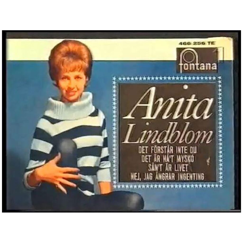 Anita Lindblom - Det Förstår Inte Du (7, EP)